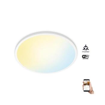 WiZ - LED Dimmelhető mennyezeti lámpa SUPERSLIM LED/32W/230V fehér Wi-Fi 8719514554979 kép
