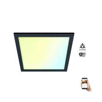 WiZ - LED Dimmelhető mennyezeti lámpa SUPERSLIM LED/36W/230V fekete Wi-Fi 8719514554870 kép