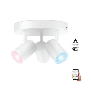 WiZ - LED RGBW dimmelhető spotlámpa IMAGEO 3xGU10/4,9W/230V fehér Wi-Fi 8719514554511 kép