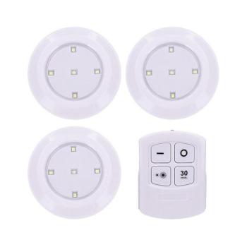 WL906 - 3 darabos szett: dimmelhető LED világítótest távirányítóval LED/3xAAA WL906 kép