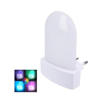 WL910 - LED RGB Orientációs foglalati lámpa szürkületérzékelővel LED/0,5W/230V WL910 kép