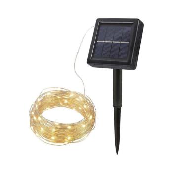 WL919 - napelemes LED dekorációs fényfüzér LED/3,7V 800 mAh 22 m WL919 kép