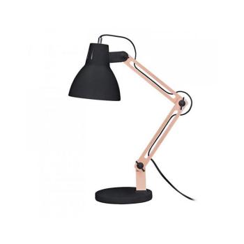 WO57-B FALUN Asztali lámpa 1xE27/25W/230V fekete/tölgy WO57-B kép