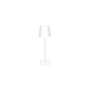 WO69-W - LED fényerőszabályozható, újratölthető, érintésvezérlésű asztali lámpa LUCCA LED/3,7 V 2000 mAh fehér WO69-W