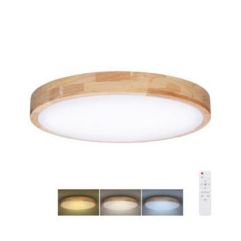 WO8009 LED dimm. lámpa SOLID OAK LED/48W/230V 3000-6500K Ø39 cm+DO WO8009 kép