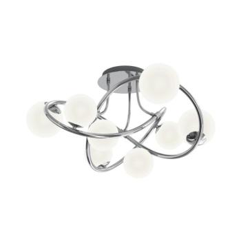 Wofi 9014-807 - LED Felületre szerelhető csillár NANCY 8xG9/3,5W/230V fényezett króm 9014-807 kép