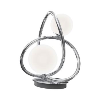 Wofi 8014-207 - LED Asztali lámpa NANCY 2xG9/3,5W/230V fényezett króm 8014-207 kép