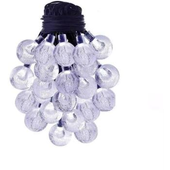 X-Site QPQ-002 LED fényfüzér, buborék, 5 m, színes kép