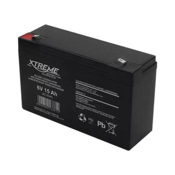 Xtreme Gél akkumulátor 6V 15Ah kép
