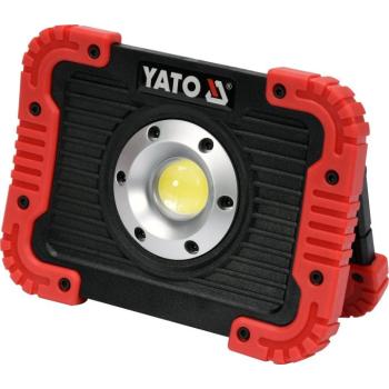YATO Tölthető COB LED lámpa és külső akkumulátor, 10 W