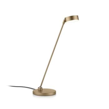 Yori LED asztali lámpa, effektbronz színű, magasság 50 cm, gesztusvezérlés kép