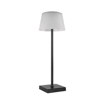 EMOS Katie LED asztali lámpa, újratölthető, fekete, 250, 10V, dimmelhető, CCT, IP44, Z7630B kép