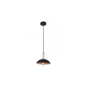 Zam 180052 - Csillár zsinóron 1xE27/40W/230V fekete 180052