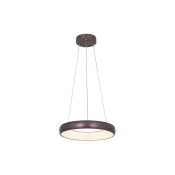 Zam 2047 - LED dimmelhető csillár zsinóron LED/30W/230V átm. 40 cm barna 2047 kép