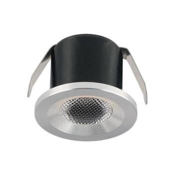 ZANZI-M mini LED spot 3W 4000K Φ25mm matt króm 220V 2026860 VITO kép