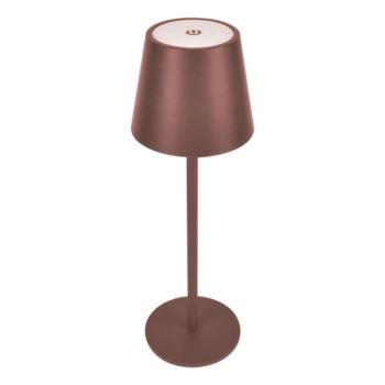 ZARA DIMMABLE TABLE LAMP 3W WITH BATT. IP44,COPPER kép
