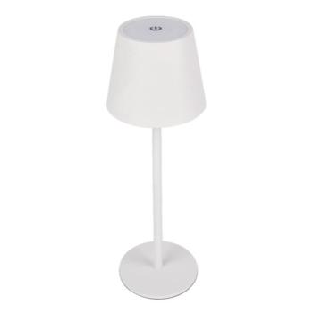 ZARA DIMMABLE TABLE LAMP 3W WITH BATTERY IP44, WH kép