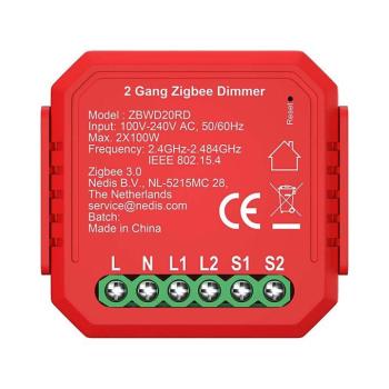 ZBWD20RD - SmartLife okos duális fényerőszabályzó 230V ZBWD20RD kép