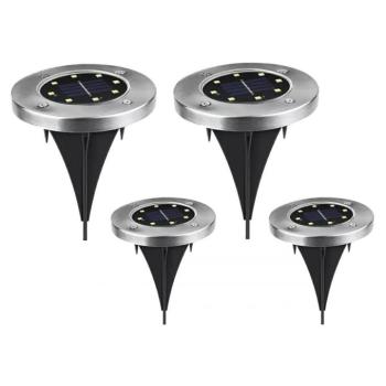 ZD50J Solar kerti lámpa 8 led 4 db kép