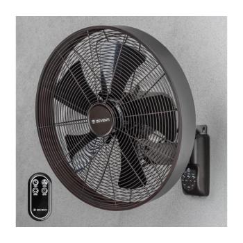 ZE - Fali látor FREEZE 50W/230V fekete/barna + távirányító 98747 kép