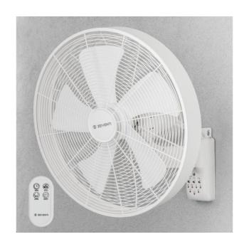 ZE - Fali látor FREEZE 50W/230V Ø 45 cm fehér + távirányító 98730 kép