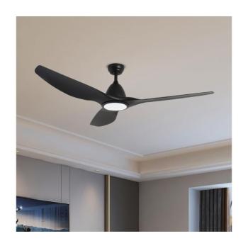 ZE - LED mennyezeti látor URBINO LED/20W/230V Tuya Wi‑Fi fekete + távirányító ZEV007 kép