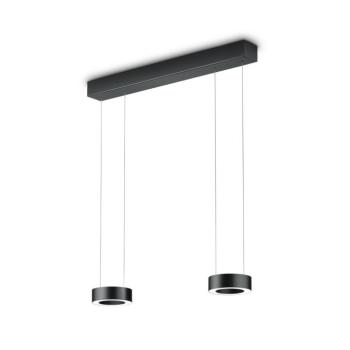 Zera-2 LED lógó lámpa, hossza 70 cm, fekete, akril burkolat kép