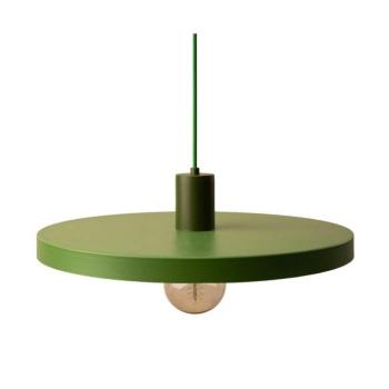Zöld fém függőlámpa ø 40 cm Ori – Micadoni kép