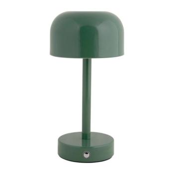 Zöld LED asztali lámpa fém búrával (magasság 24,5 cm) James – Leitmotiv kép