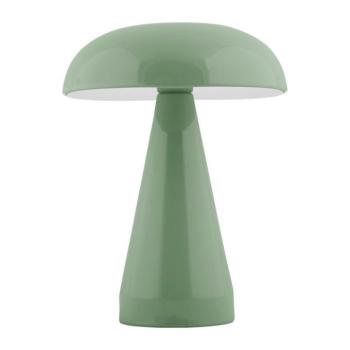 Zöld LED dimmelhető asztali lámpa fém búrával (magasság 20,5 cm) Rachel – Leitmotiv kép