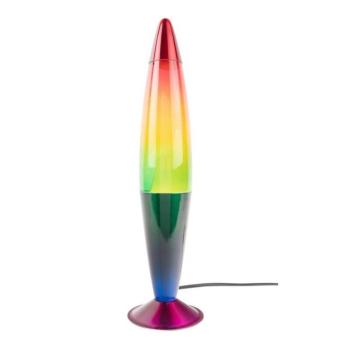 Zöld üveg lávalámpa (magasság 41,5 cm) Rainbow Rocket Lava – Leitmotiv kép