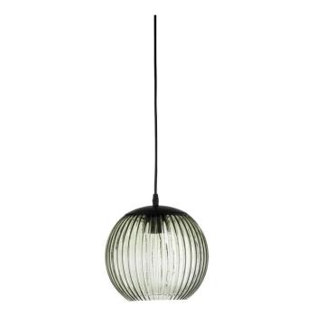 Zöld üveg LED függőlámpa ø 23 cm Sybia – Bloomingville kép