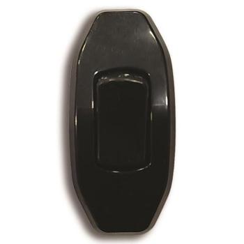 Zsinórközi fekete kapcsoló 6A 220-240V, Eurolamp, 861408 kép