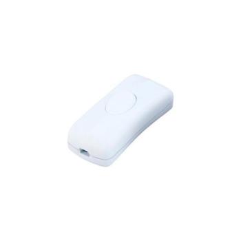 Zsinorközi kapcsoló fehér 6A 220-240V, Eurolamp, 295473 kép