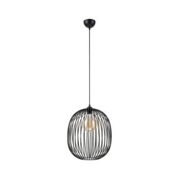 Zsinóros csillár DESTELLO 1xE27/15W/230V átm. 33 cm fekete LM-1.324/CZARNY kép