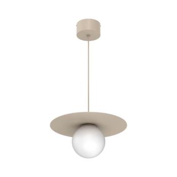 Zsinóros csillár FLAT 1xE27/15W/230V, bézs 9583 kép