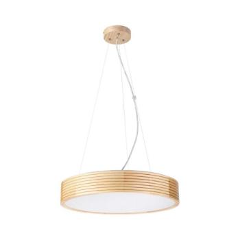 Zsinóros csillár NATURAL MODERN 3xE27/15W/230V, átmérő 47,5 cm, fenyő LD-PD-6.3/Z/R/SOSNA