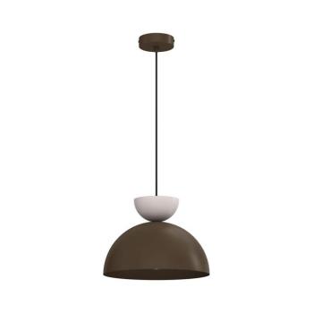 Zsinóros csillár NEVIS 1xE27/15W/230V átm. 29 cm barna 9712A kép