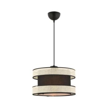 Zsinóros függeszték HALO 1xE27/60W/230V fekete/krémszínű 390FLH2465 kép
