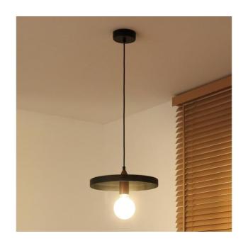 - Zsinóros függeszték IRONLINE 1xE27/15W/230V átm. 30 cm fekete/rézszínű 70583 kép