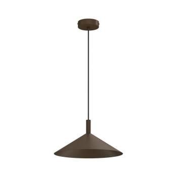 Zsinóros függőlámpa ANEGA, 1xGX53/15W/230V, átm. 30 cm, barna 8182A kép