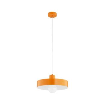 Zsinóros függőlámpa NEVERA 1xE27/15W/230V narancssárga 61558 kép