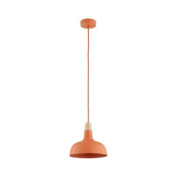 Zsinóros függőlámpa RODOS 1xE27/15W/230V narancssárga 61628 kép