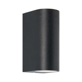 Zuma Line SJ20210-2W- Kültéri fali lámpa HARMONIA 2xGU10/35W/230V IP44 fekete SJ20210-2W kép