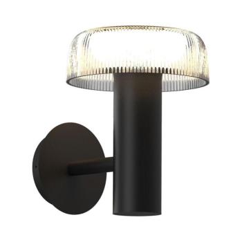 Zuma Line WT33111 - LED napelemes fali lámpa BLUET LED/2,5W/2000mAh IP44 fekete WT33111 kép